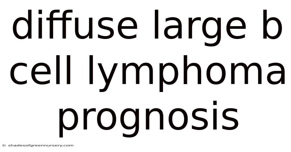Diffuse Large B Cell Lymphoma Prognosis